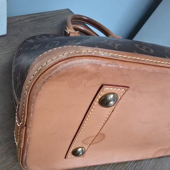 Alma PM New Model Brown Monogram Louis Vuitton Bag (year 2014) - Picture 12 of 16